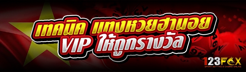 เทคนิค แทงหวยฮานอย VIP ให้ถูกรางวัล